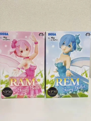 SEGA RAM & REM Fairy Ballet 피규어 세트