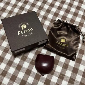 peroni 페로니 코인 케이스 와인 레드