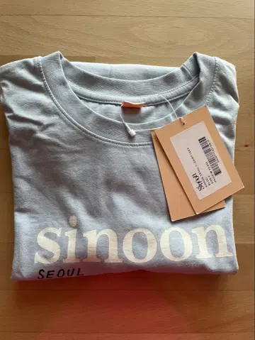 sinoon SEOUl 티셔츠 스카이블루