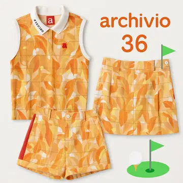 archivio 아르치비오 3개 세트 상의 + 스커트 + 팬츠 36 S