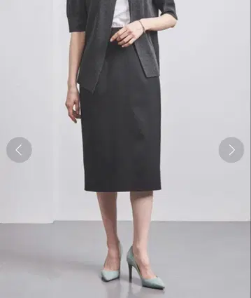 유나이티드 애로우즈 C/P/PU 타이트 스커트 B