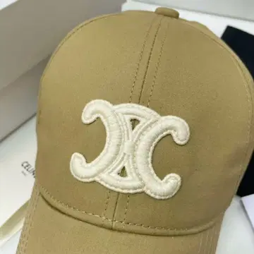 인기 로고 야구 모자 M 베이지 자외선 차단 새상품