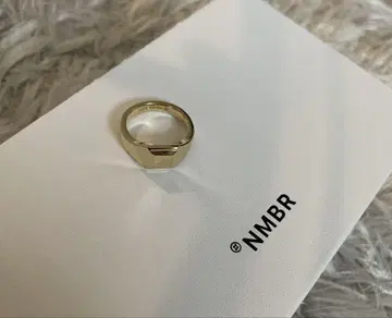 NMBR 골드 링