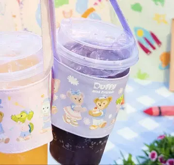 홍콩 디즈니랜드 더피 드링크 홀더