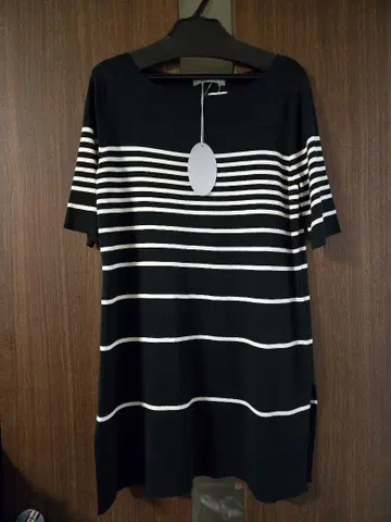 DAMA collection 보더 튜닉 썸머 니트 L 사이즈