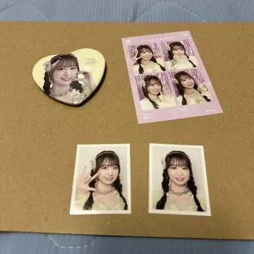타키와키 쇼코 캔 배치, 사진 세트