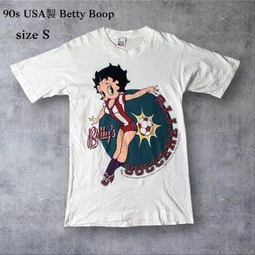 90s USA제 Betty Boop 베티 붐 반팔 프린트 티셔츠