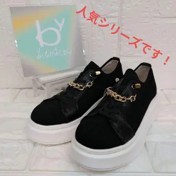 by 키다리 아저씨 통굽 니트 스니커즈 23cm