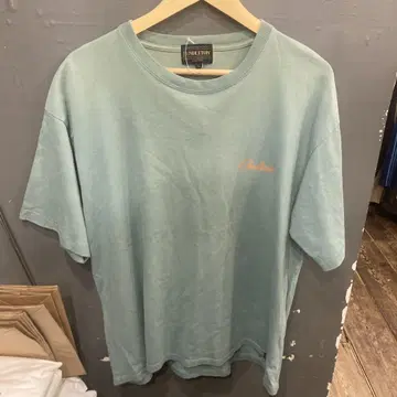 pendleton 민트 그린 티셔츠 기하학 패턴