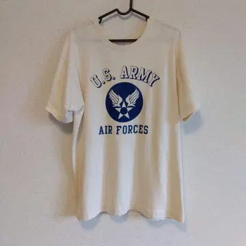리얼 맥코이 U.S.ARMY 플로키 프린트 티셔츠 42 사이즈