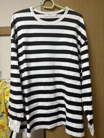 그라프페이퍼 보더 L/S 티셔츠 프레쉬 서비스 1