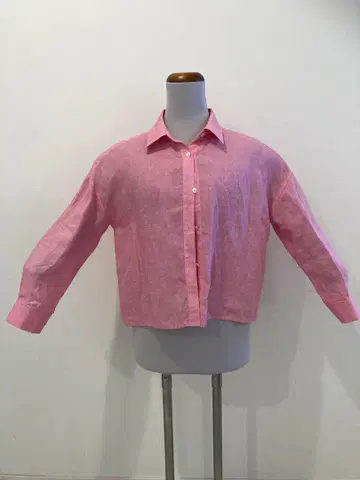 쿨 카레안, 핑크 린넨, 긴팔 셔츠