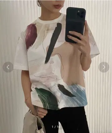 아메리 메리 페인팅 티셔츠