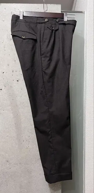 다크 그레이 슬랙스 4 포켓