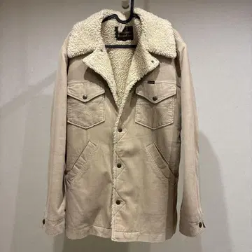 Wrangler 코듀로이 보아 런치 코트