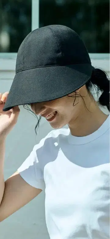 블랙 캡 와이드 캡