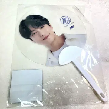 &TEAM 인연 WEEK TAKI 부채 MINI CLEAR PICKET