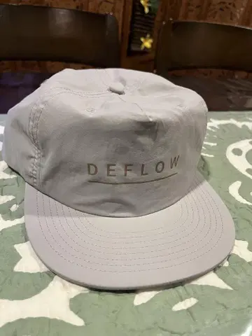 DEFLOW 그레이 서핑 캡 새상품