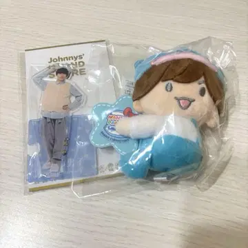 후지와라 죠이치로 아크릴 스탠드 산리오 콜라보 봉제 인형 세트