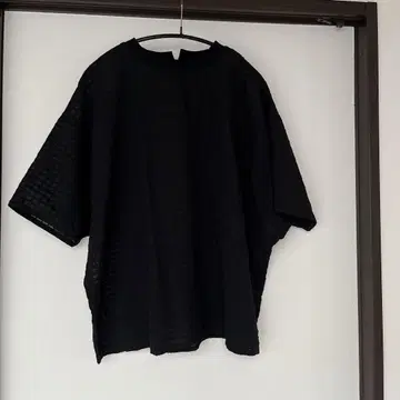 미사용 네이비 반팔 상의