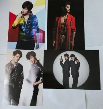 동방신기 엽서 4장 세트