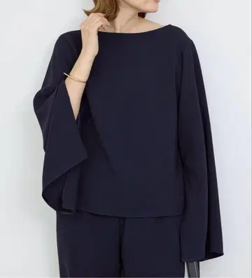 새상품 Deuxieme Classe *Sofia 지퍼 슬리브 블라우스
