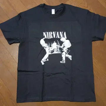NIRVANA 티셔츠 블랙 KurtCobain 커트 코베인 닐바나