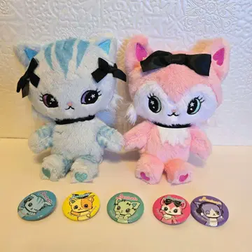 Beatcats 비트캣츠 첼시 미아 봉제 인형 키링