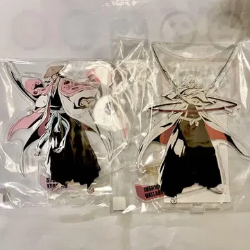 BLEACH WORLD 금박 아크릴 스탠드 교가쿠 슌스이 우타타케 토시로
