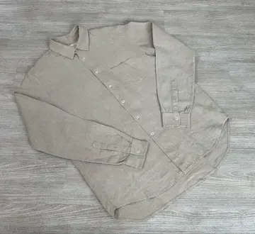 새상품급 JAN MACHENHAUER 21ss 크리스 린넨 셔츠 48