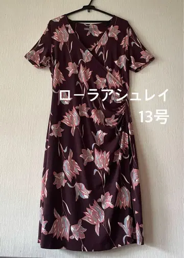 로라 애슐리 꽃무늬 카슈쿨 스트레치 원피스 13호