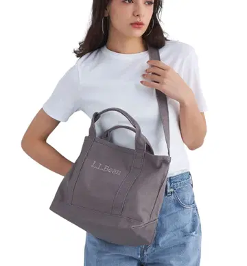 새상품급 LLBean 그로서리 토트백 엘엘빈 별주 숄더백
