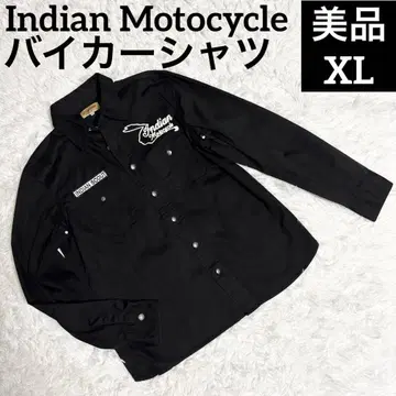 새상품급 Indian Motocycle 인디언 모토사이클 바이커 셔츠