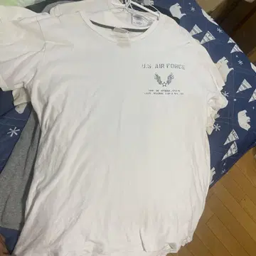 아비렉스 U.S. AIR FORCE 티셔츠 L 화이트