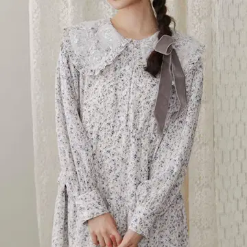 메리 제니 플로럴 레이스 스칼라 원피스