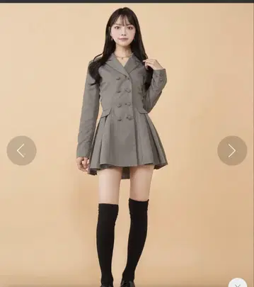 Darich 그레이 미니 원피스