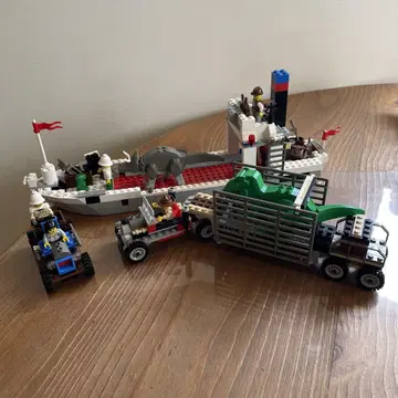 레고 T-Rex Transport 5975 디노 카고 선박
