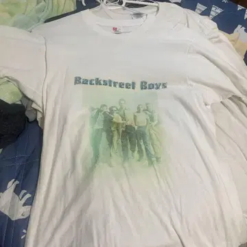 Backstreet Boys 티셔츠 L 화이트 90s hanes
