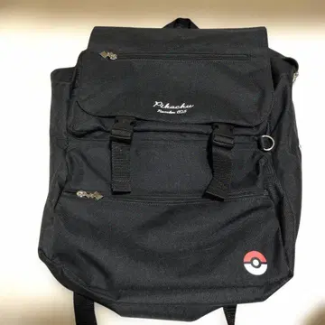 Pikachu number025 포켓몬 대용량 백팩 피카츄 블랙