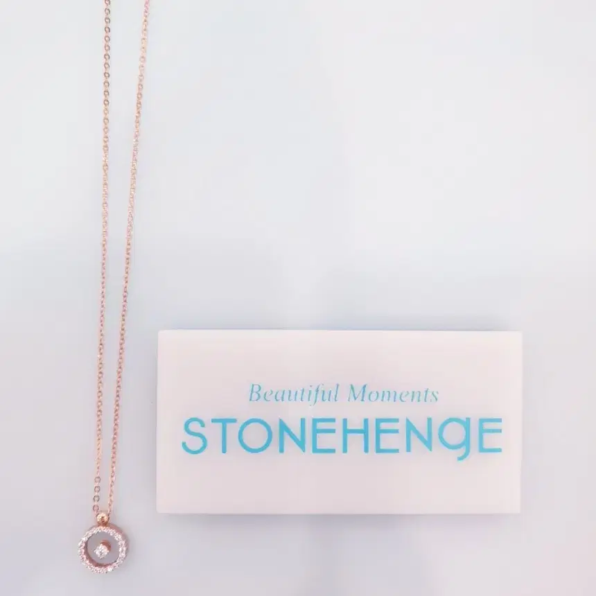 STONEHENGE | 스톤헨지 Stonehenge 14K Necklace P1489