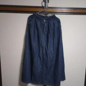 어반 리서치 롱 데님 스커트