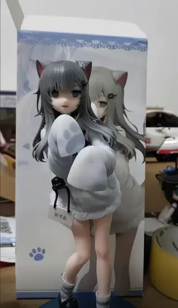 미개봉 새상품 Nachoneko 1/7 스케일 피규어 나쵸 고양이