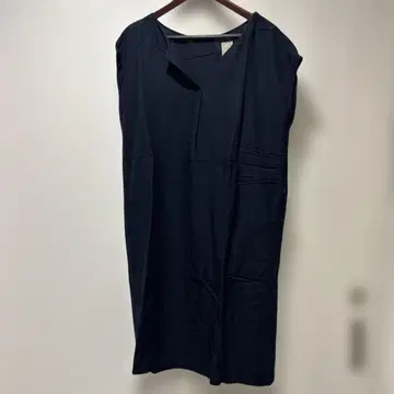 어반 리서치 도어스 린넨 린넨 원피스 네이비