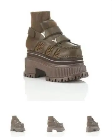 선착순 YELLO BEAR PLATFORM SHORT BOOTS