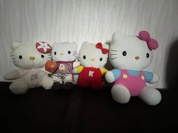 헬로키티 봉제 인형 4개
