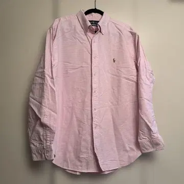 Ralph Lauren 핑크 체크 와이셔츠