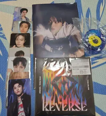 Treasure 정환 CD, 트레이딩 카드 세트