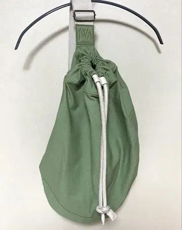 Jw Anderson 드로우 스트링 백 그린 UNIQLO 유니클로