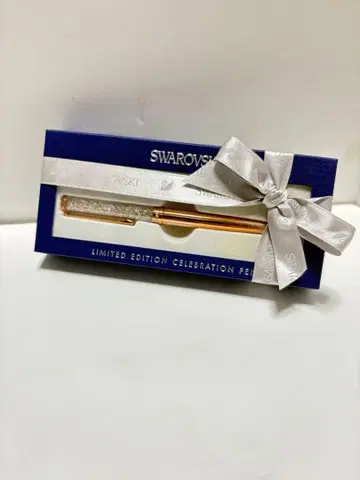 스와로브스키 크리스탈 라인 셀레브레이션 펜 로즈 골드