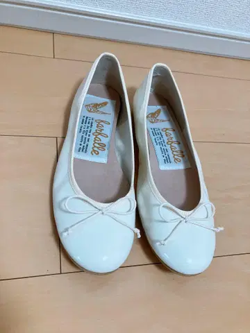 flexible 화이트 발레 슈즈